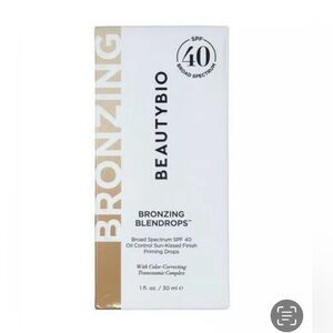 BeautyBio - NWTIB -  Bronzing Blendrops Broad Spectrum SPF 40. 1 fl. oz.